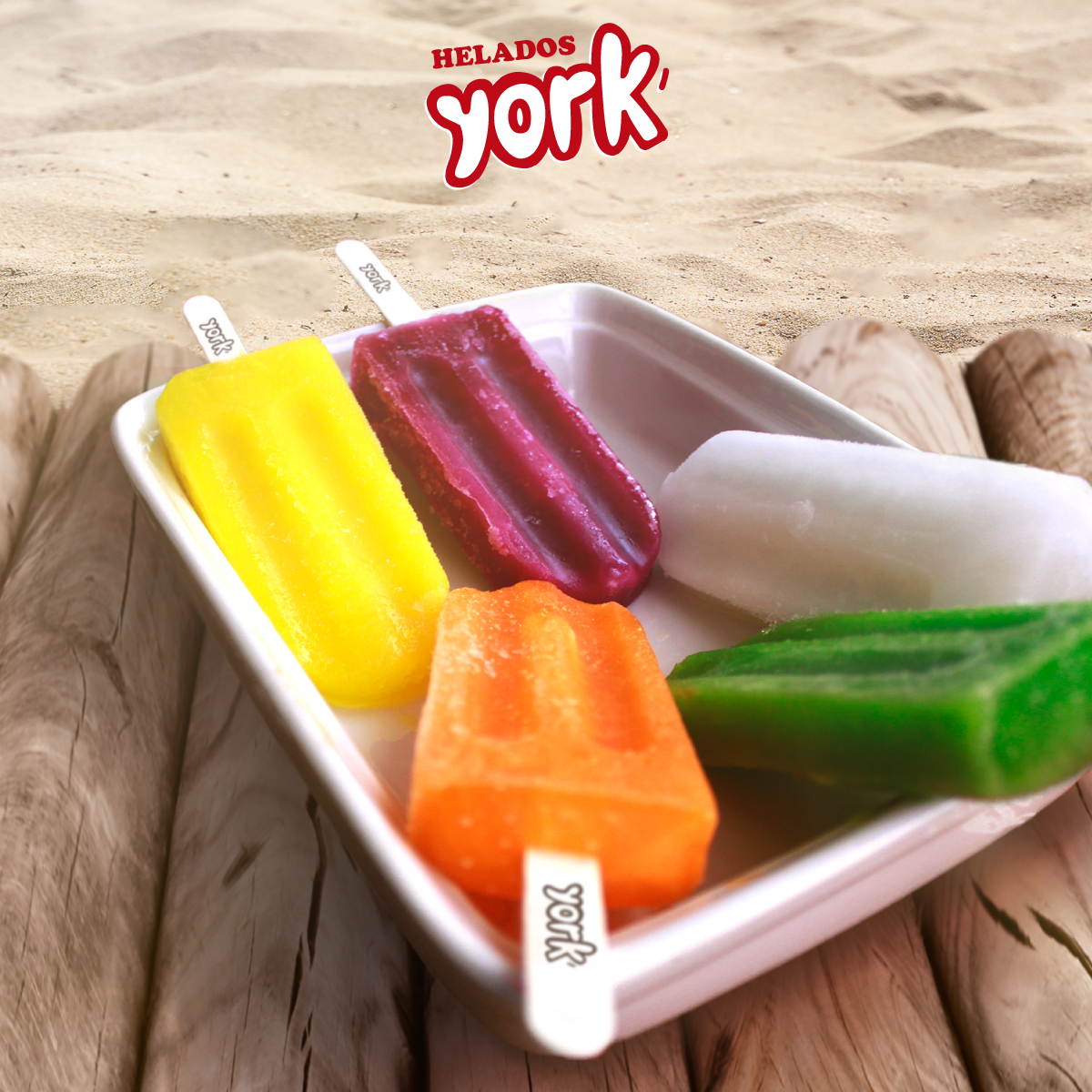 Helado paleta York piña simple - York