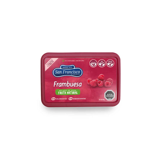 Helado de Fruta Frambuesa - San Francisco