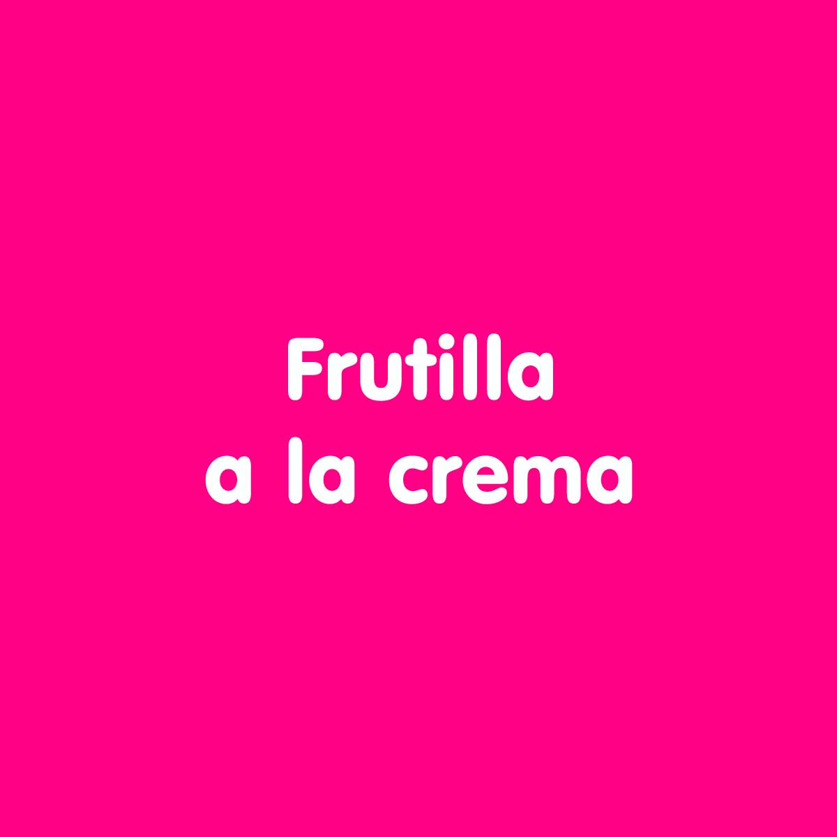 Helado Paleta Frutillas a la Crema - Kreems