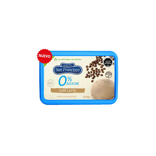 Helado Café Latte 0% Azúcar - San Francisco