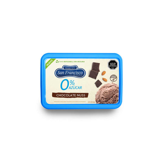 Helado Chocolate Nuss 0% Azúcar - San Francisco