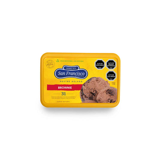 Postre Helado 31. Brownie - San Francisco
