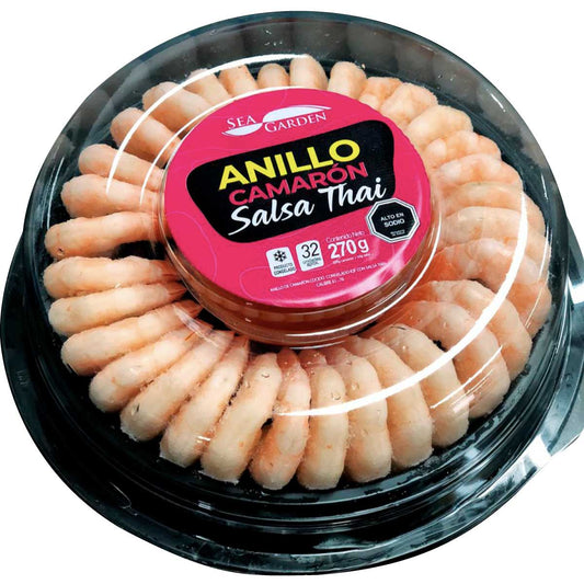 Anillo Camarón Salsa Thai (270 Grs - 32 Unidades aprox.) - SeaGarden