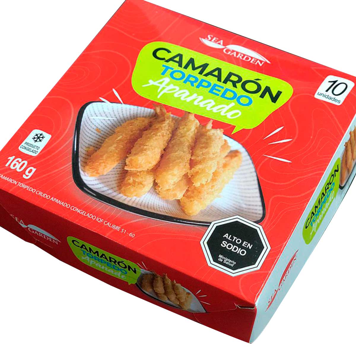 Camarón Torpedo Apanado (160 Grs - 10 Unidades) - SeaGarden