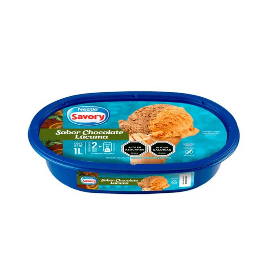 Helado Savory Chocolate Lucuma 1L - Savory