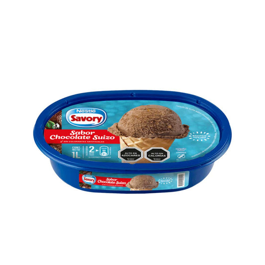 Helado Savory Chocolate Suizo Cassata 1L - Savory