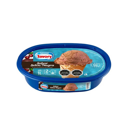 Helado Savory Selva negra Cassata 1L - Savory