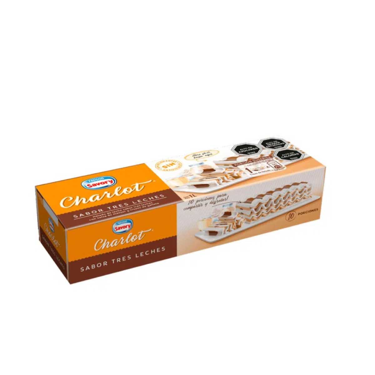 Postre Charlote Tres Leches 1L - Savory