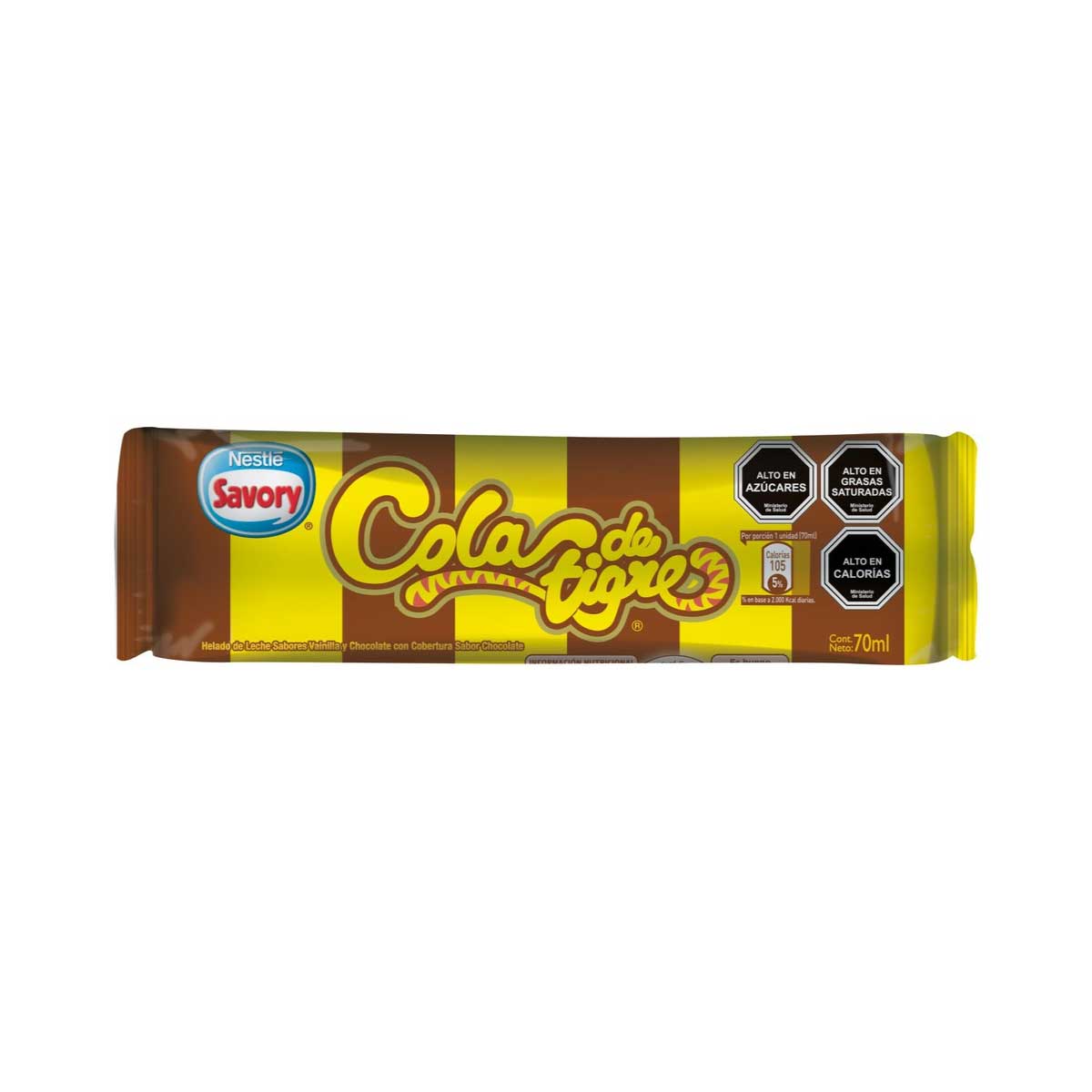Helado Paleta Cola de Tigre - Savory la
