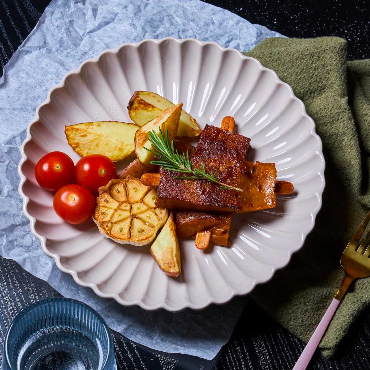 Costillitas bbq 300g - MACHETE Moo