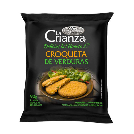 Croqueta de verdura 90g. - La Crianza