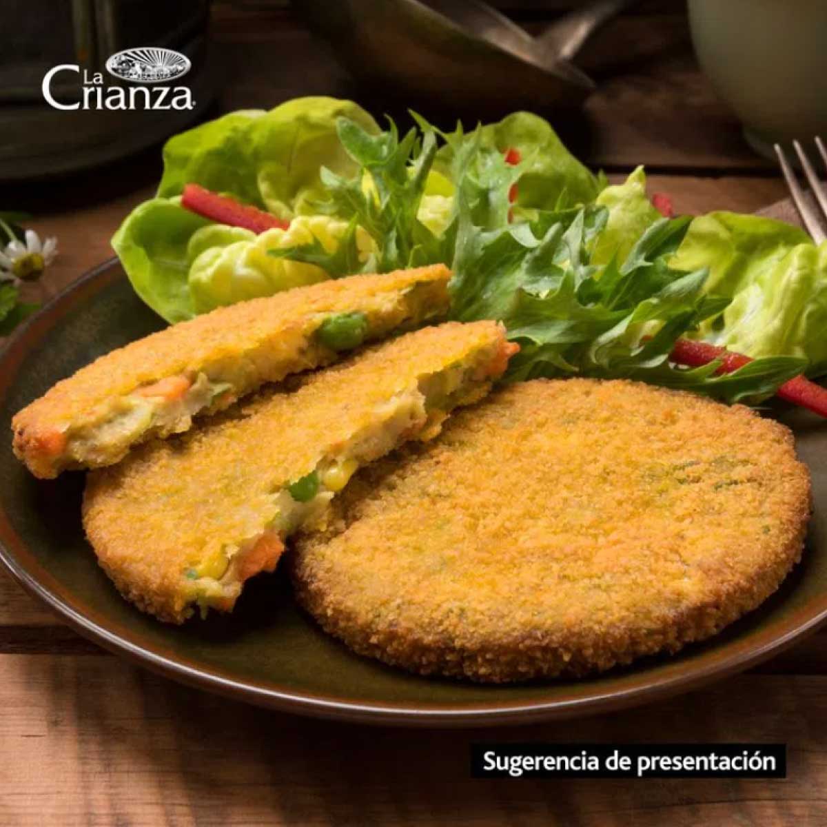 Croqueta de verdura 90g. - La Crianza