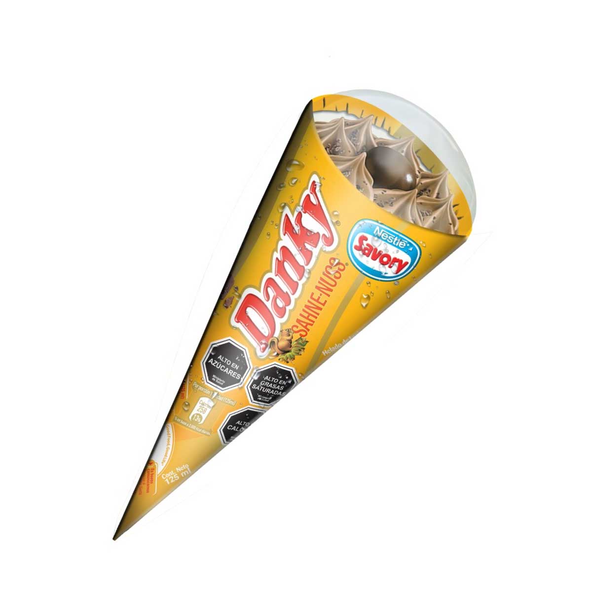 Helado Cono Danky Sahne Nuss - Savory