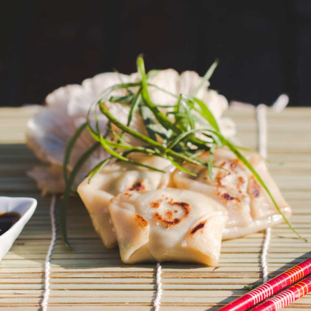 Gyozas Premium Champiñon Queso crema - Maravigyozas