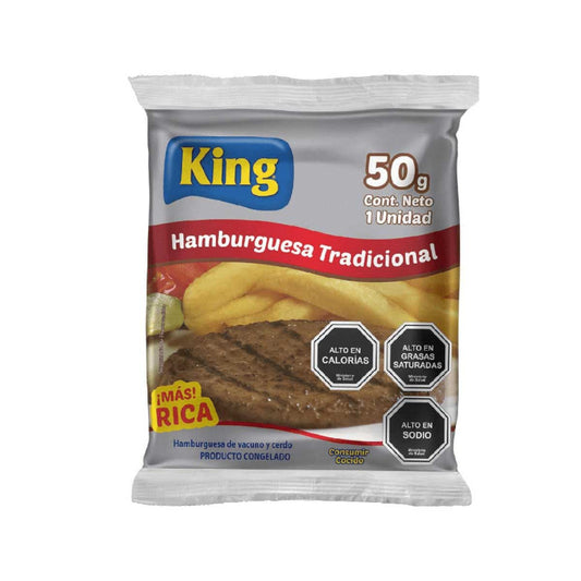 Hambuguesa de Vacuno 50g - King