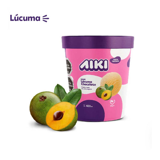 Helado Lúcuma 400 ml - Aiki