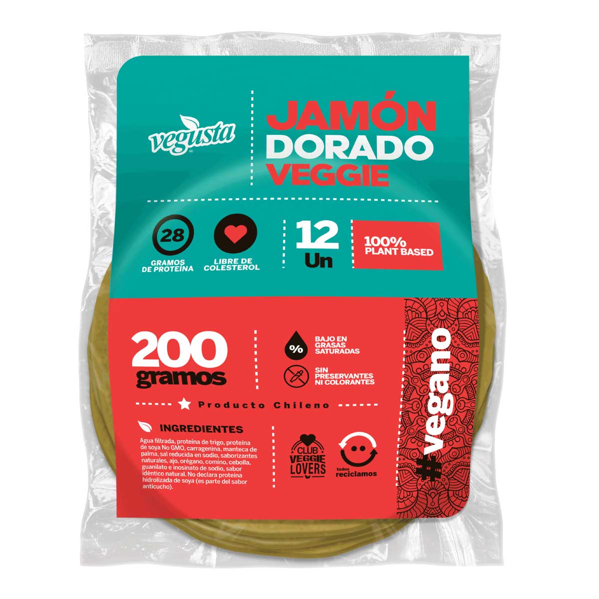Jamón Dorado Vegano - Vegusta