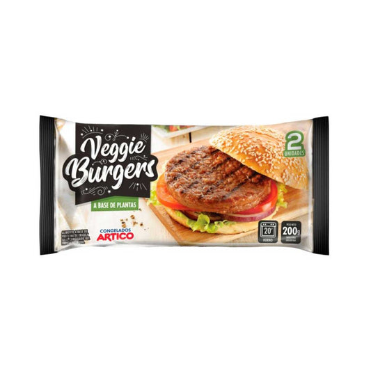 Veggie Burgers a Base de Plantas - Congelados Artico
