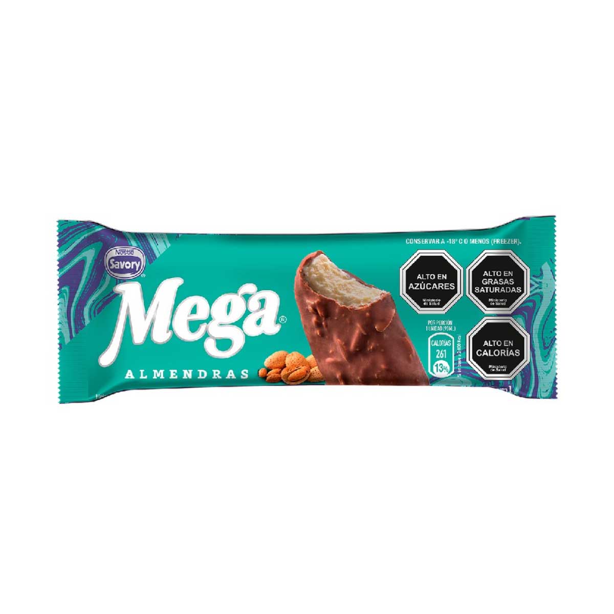 Helado Mega Almendras - Savory