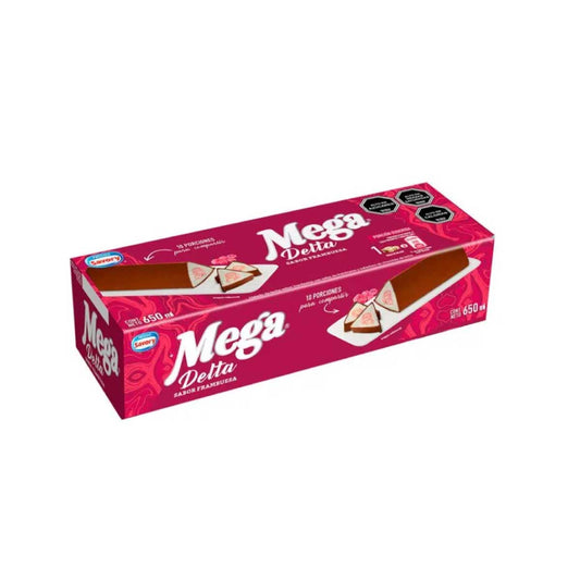 Helado Mega frambuesa 650 ml - Savory