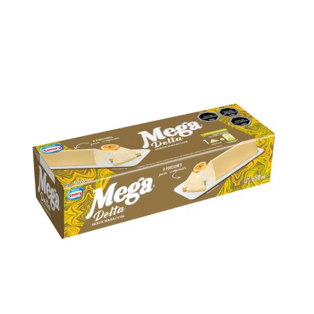 Helado Mega maracuyá 650 ml - Savory