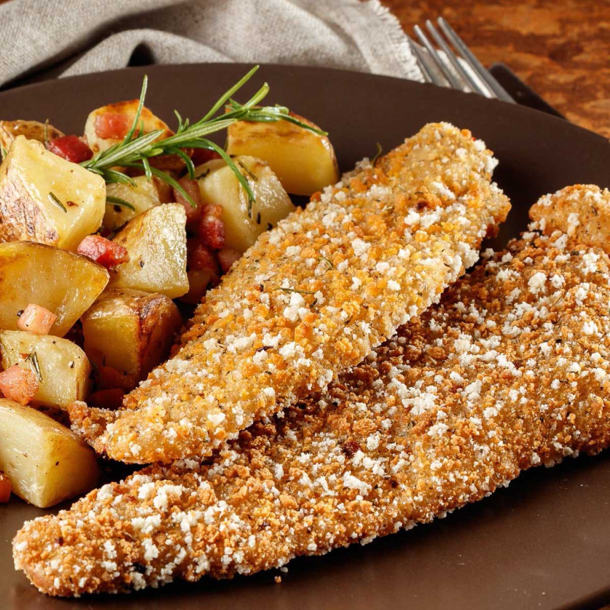 Milanesa De Merluza Crocante Finas Hierbas (500 Grs) - ARTICO