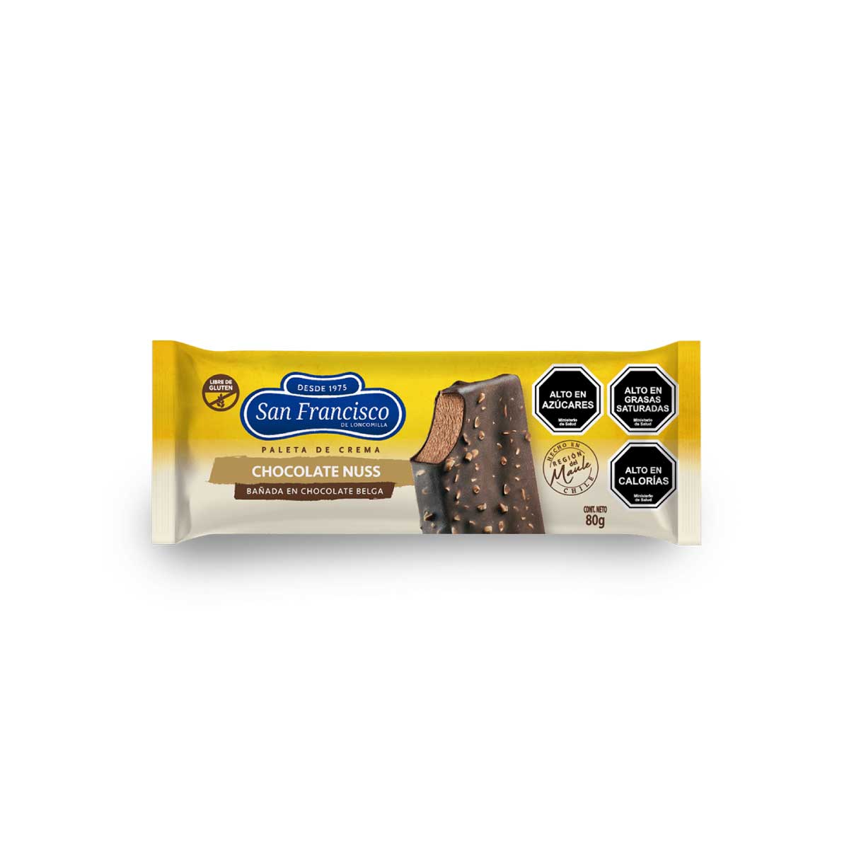 Chocolate Nuss 80g - San Francisco