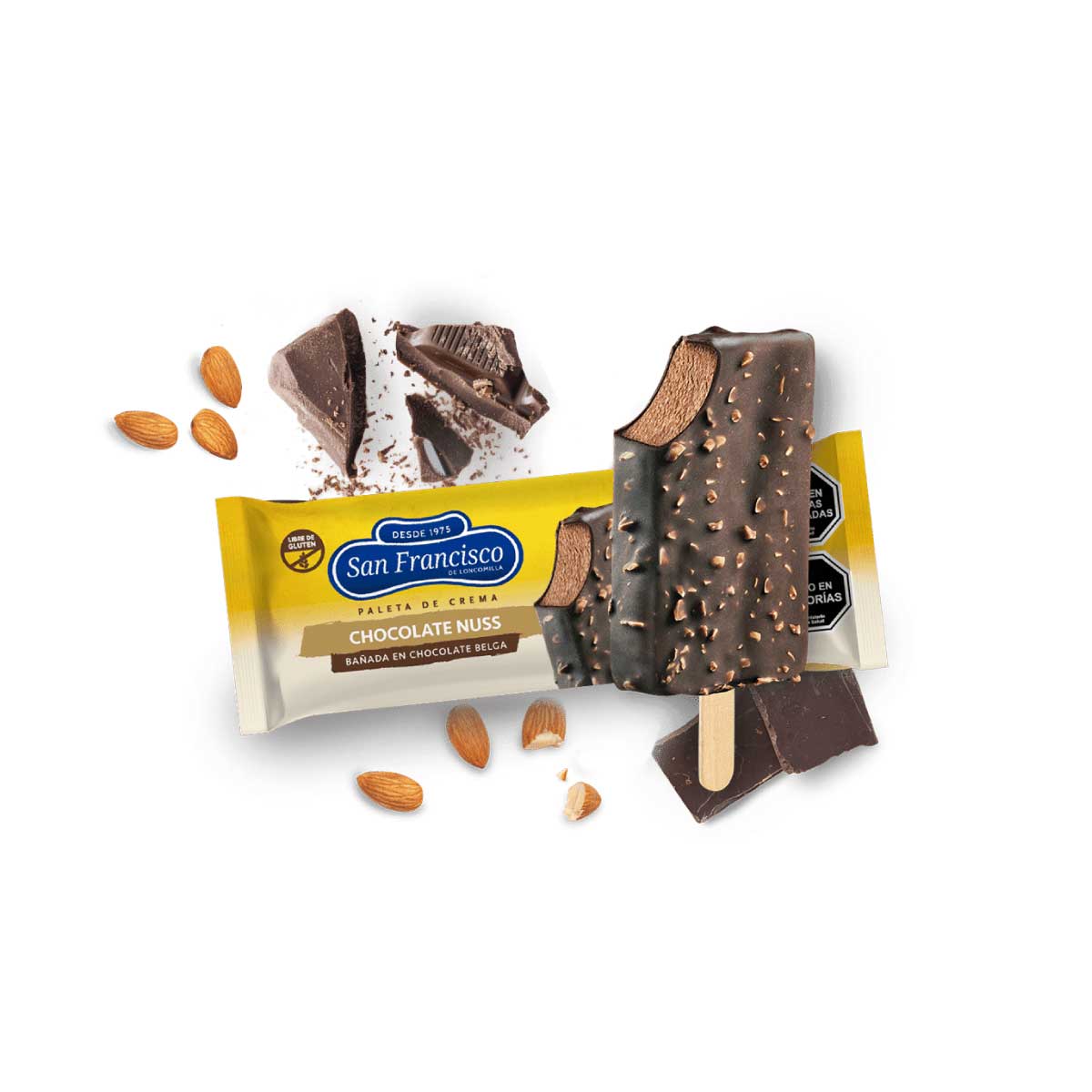 Chocolate Nuss 80g - San Francisco