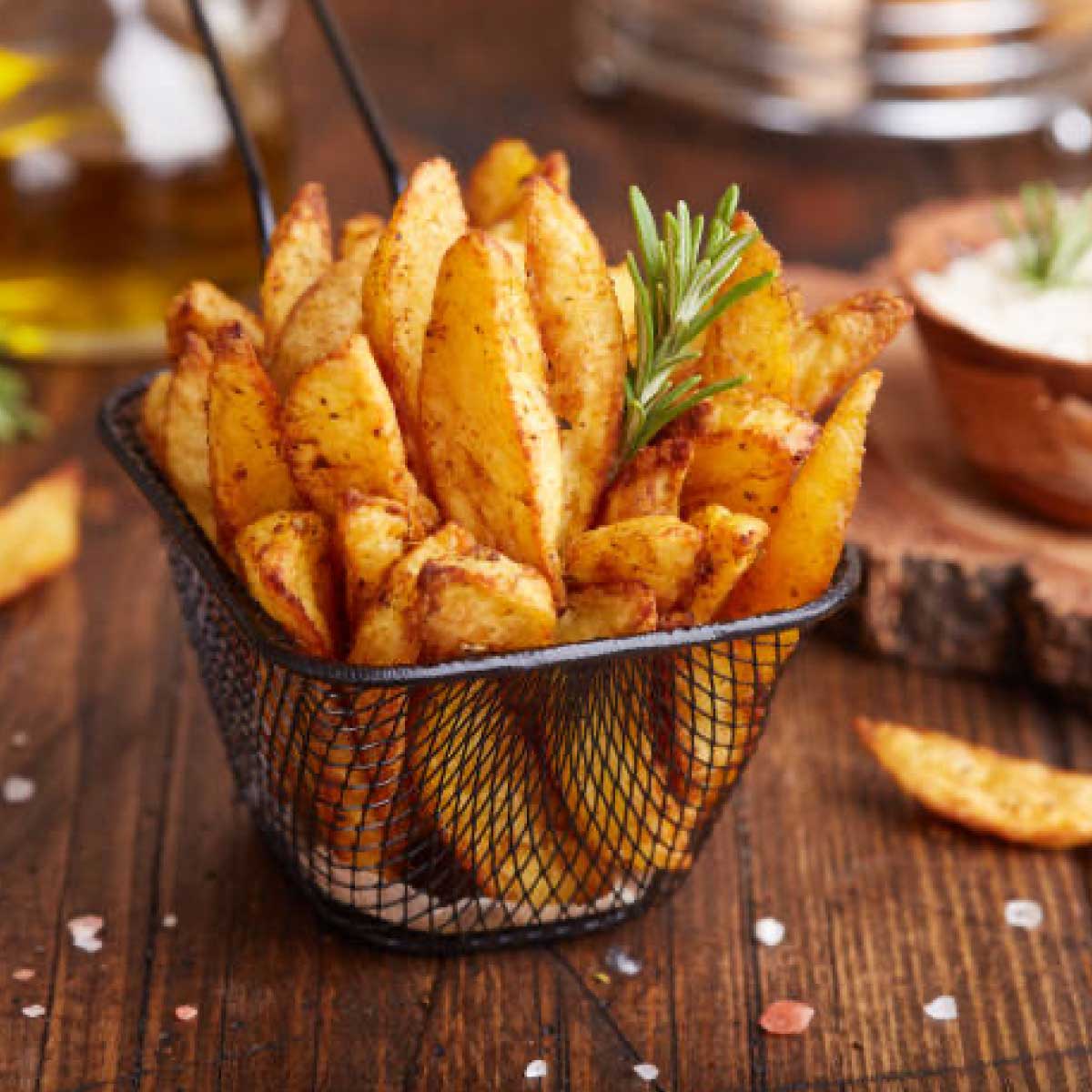 Papas Pre Fritas Wedges 2,5 Kg - Global Frozen