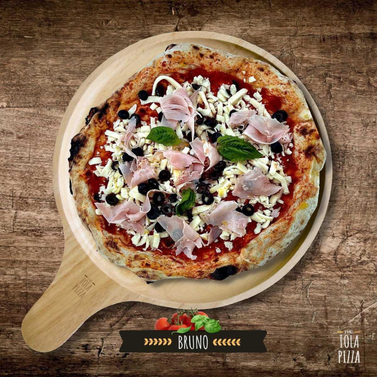 Pizza Bruno 415g - The Iola Pizza