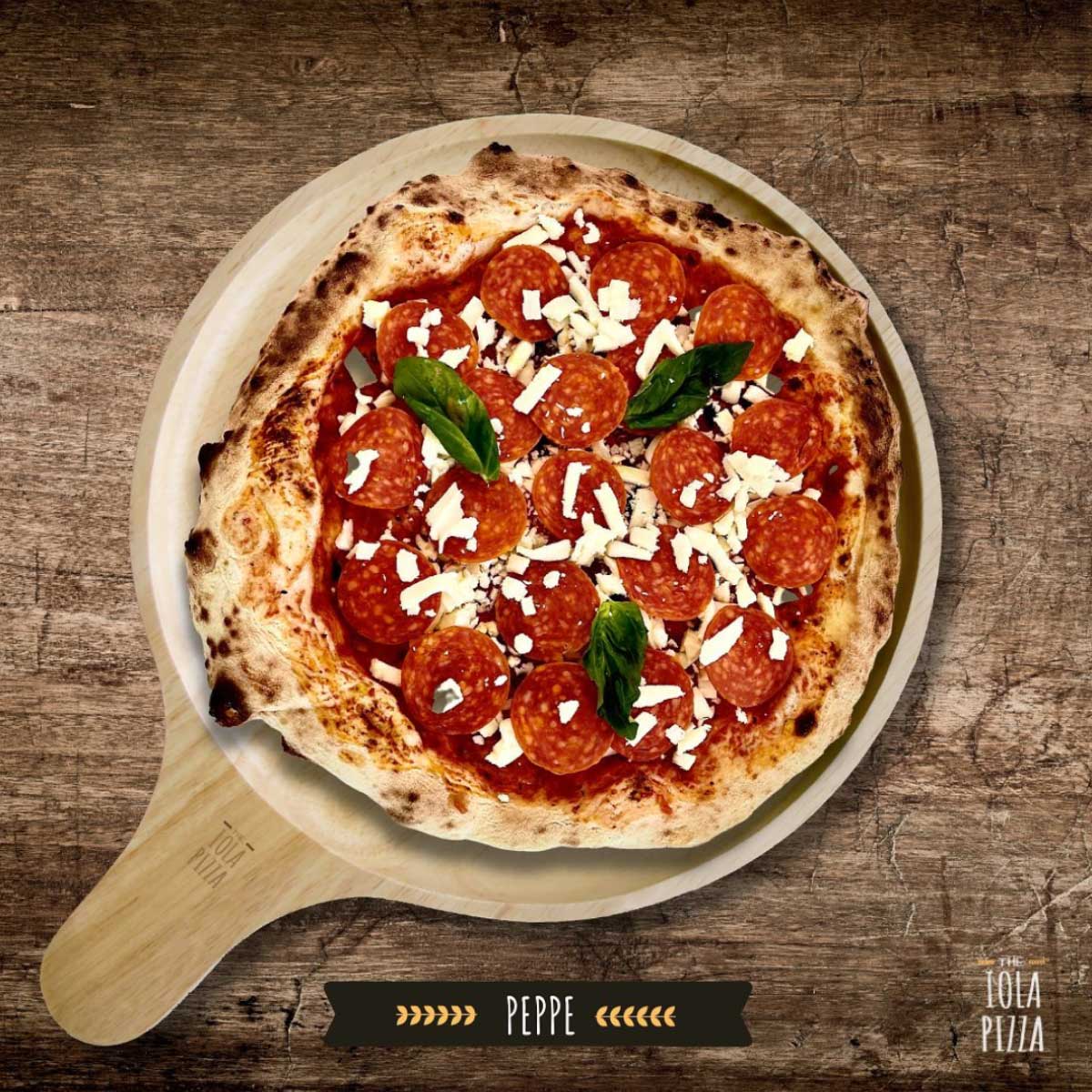 Pizza Peppe 400g - The Iola Pizza