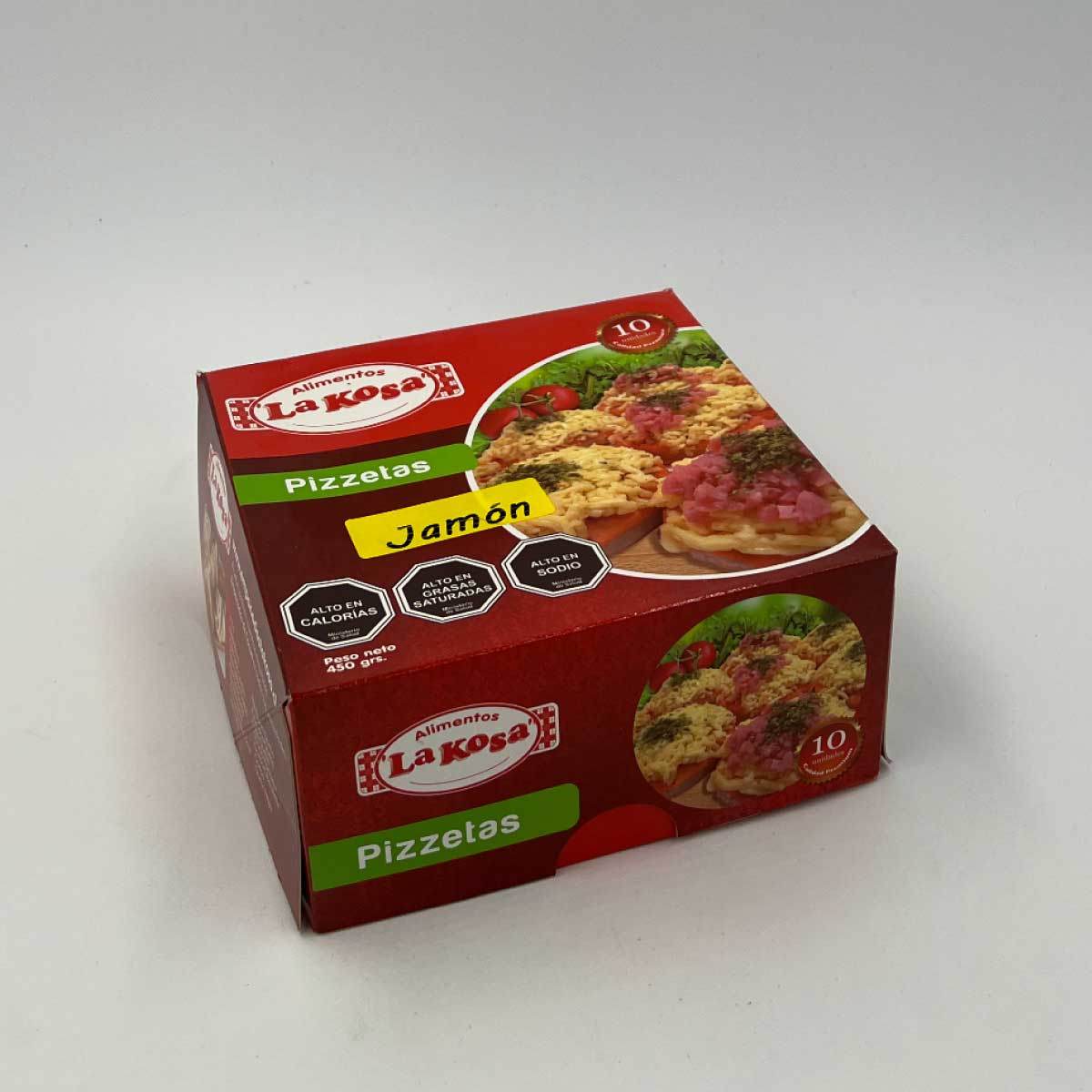 Pizzetas de cóctel Jamón Queso - La Kosa