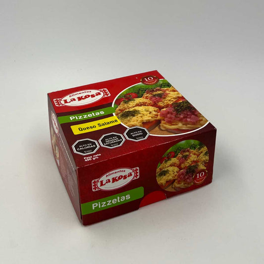 Pizzetas de cóctel Salame Queso - La Kosa