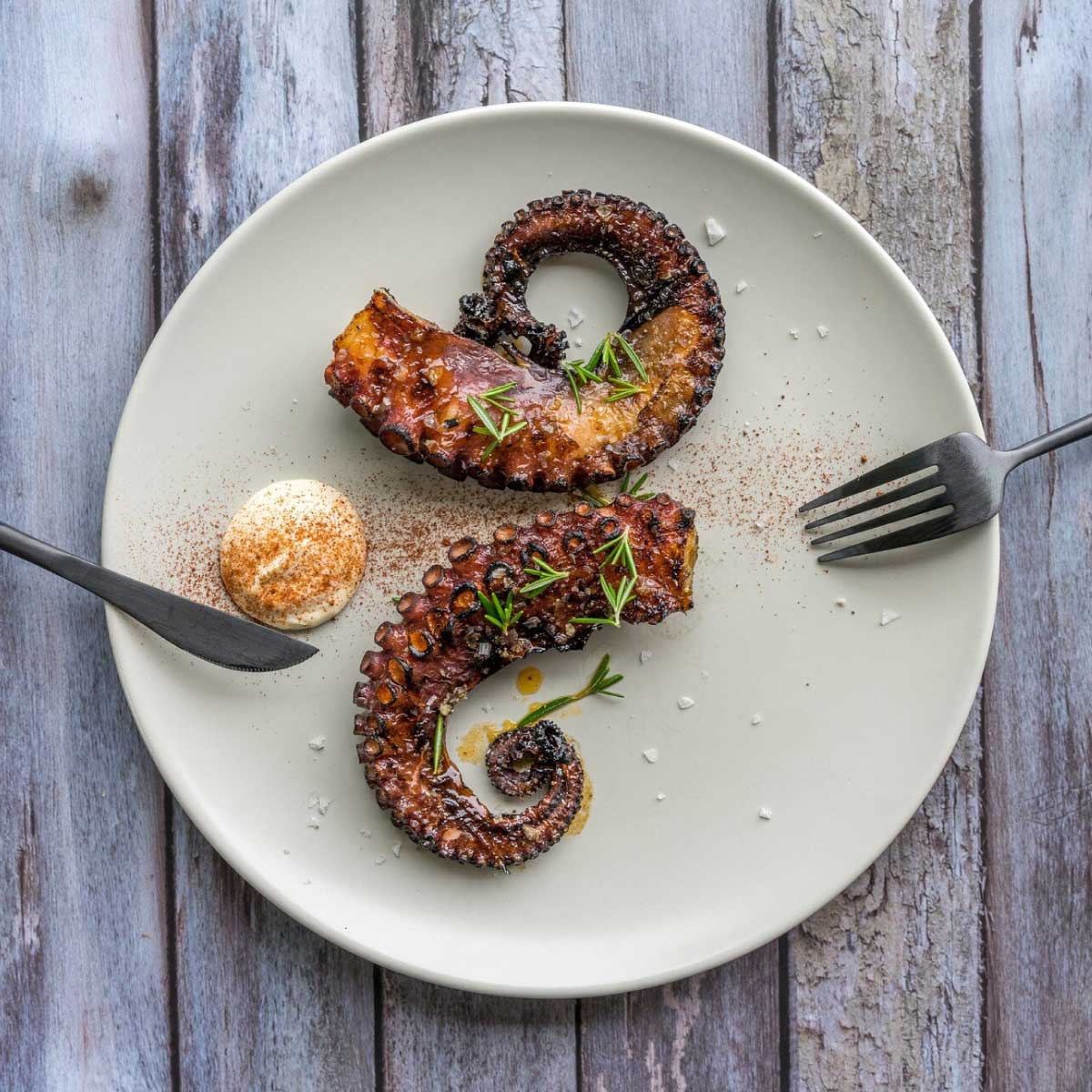 Tentaculos de Pulpo cocido listo para servir 250g