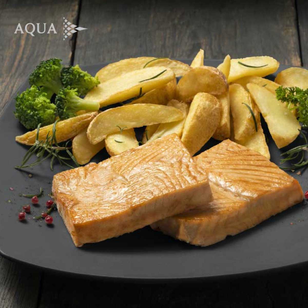 Lomo al Natural de Salmón 85g - AQUA