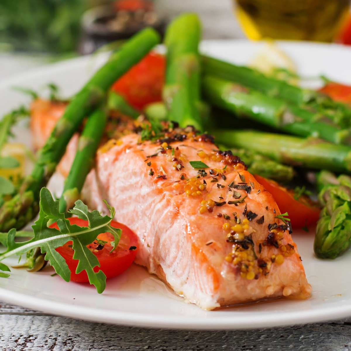 Salmón Premium con piel porcionado 1KG