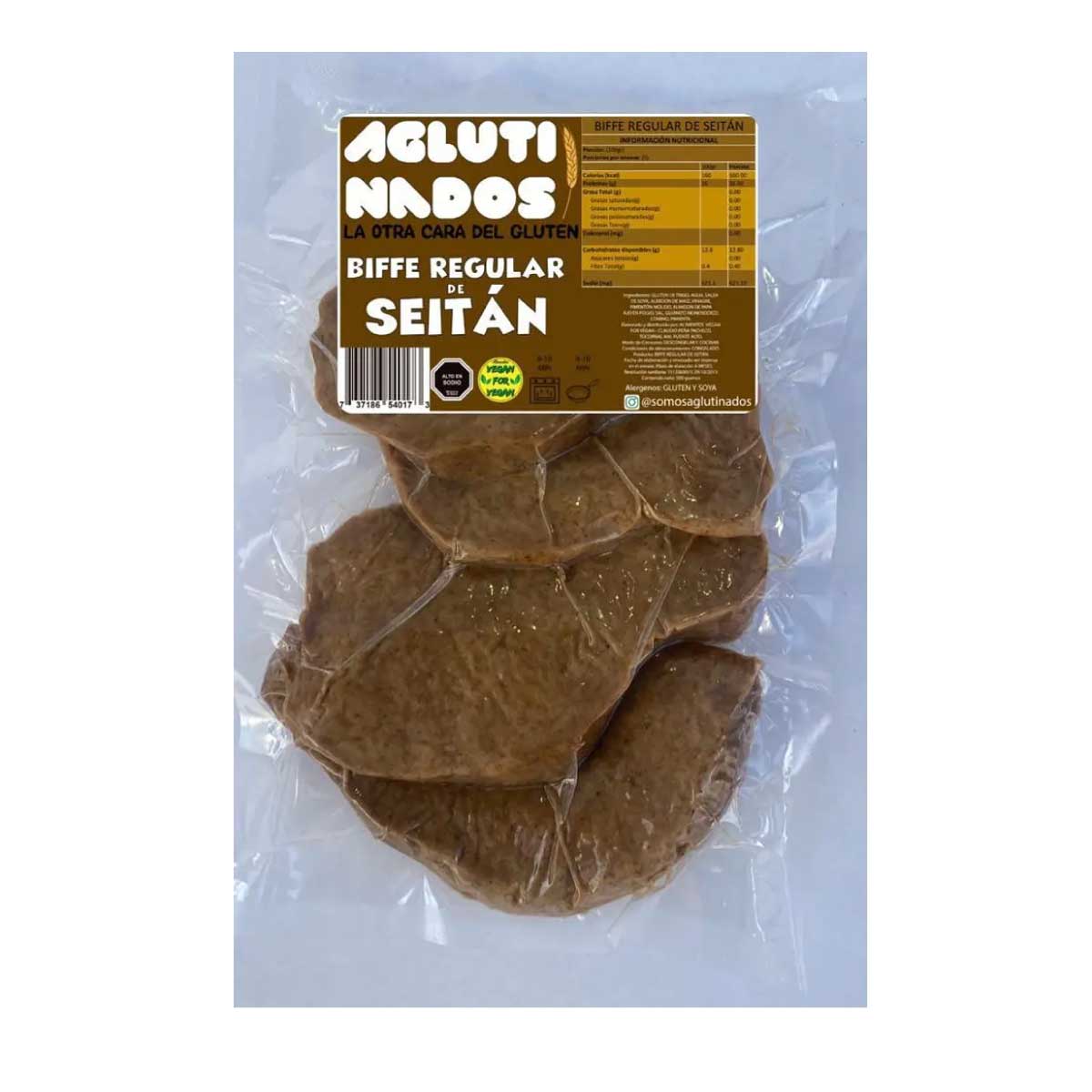 Biffe de Seitan 500g - Aglutinados