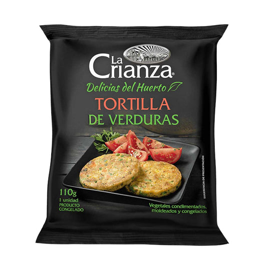Tortilla de verdura 110g. - La crianza