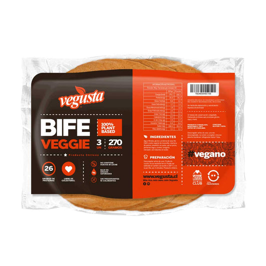 Bife veggie 270g. - Vegusta
