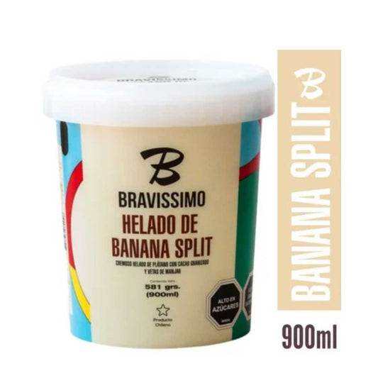 Helado banana split 900 ml - Bravissimo
