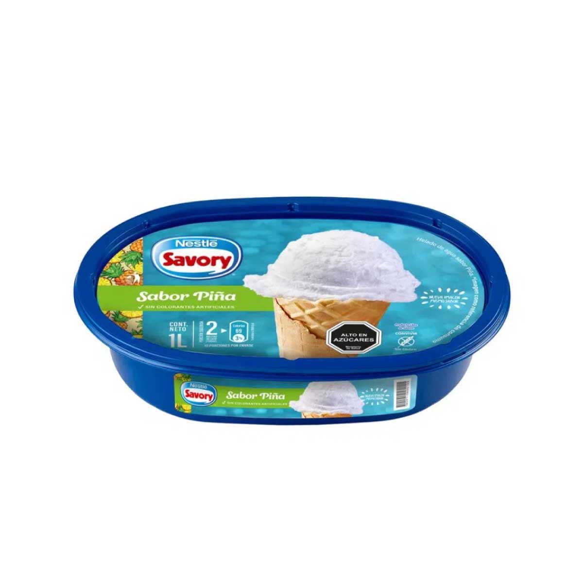 Helado Savory Piña Cassata 1L - Savory