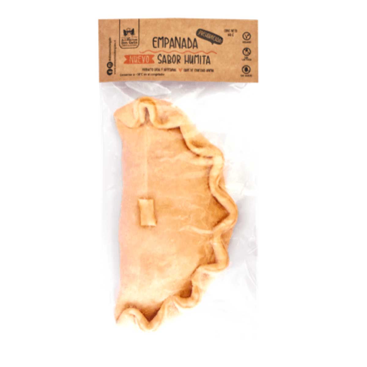 Empanada vegana Sabor humita (pastelera de cholco) 140g -  Don Gato