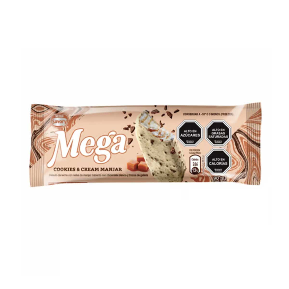 Helado Mega cookies and cream - Savory
