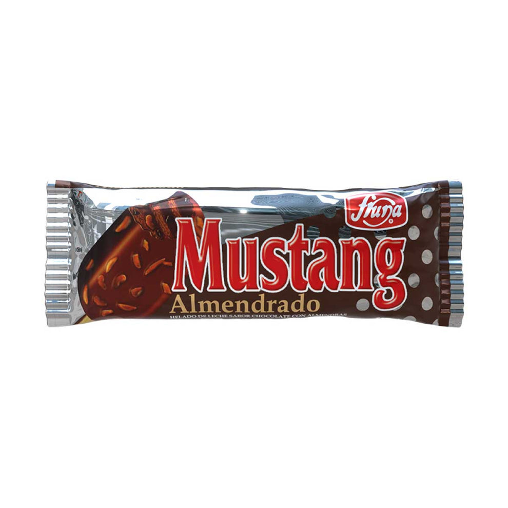 Helado Paleta Mustang Chocolate Almendras Fruna Pura Vida Congelados