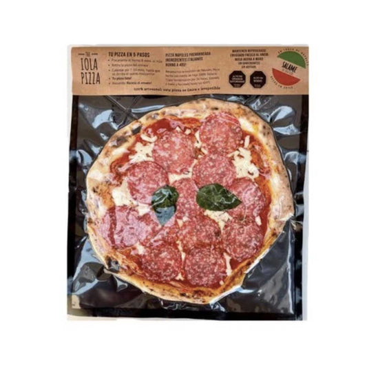 Pizza Salame 415g - The Iola Pizza