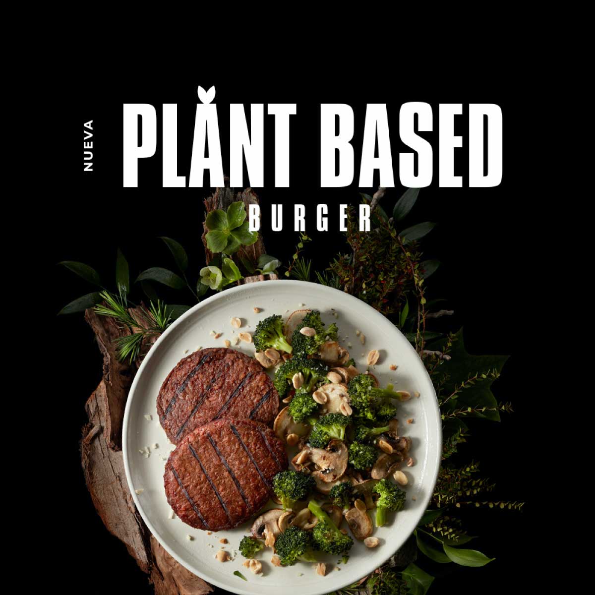 Plant Based Burger 100g. - La Crianza