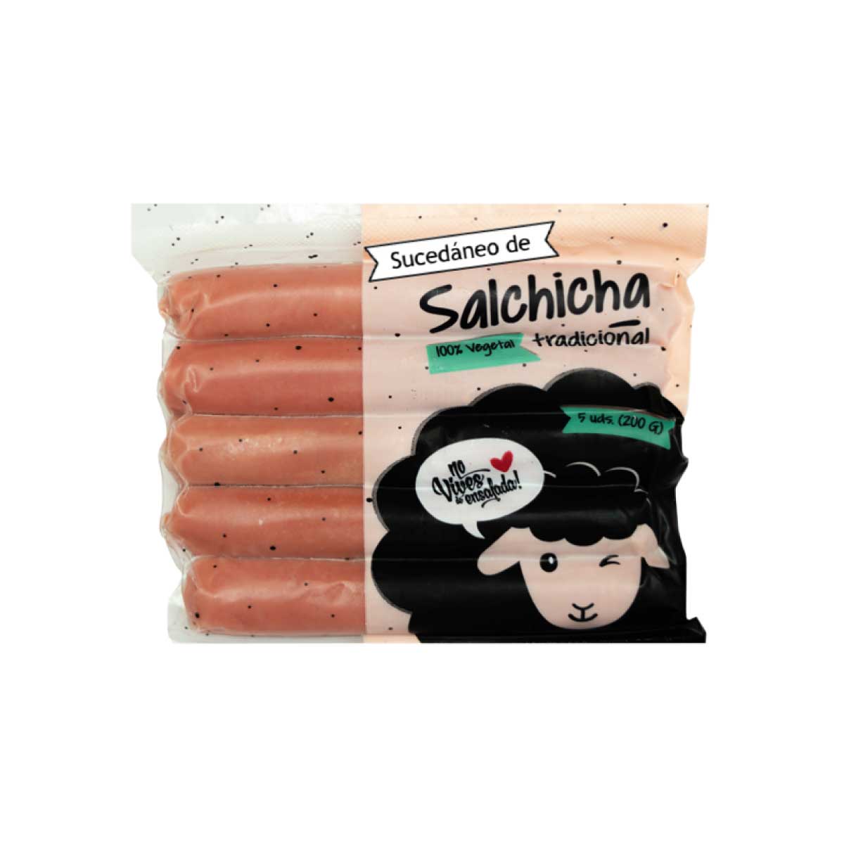 Sucedáneo de salchicha tradicional 200g - n.v.d.e