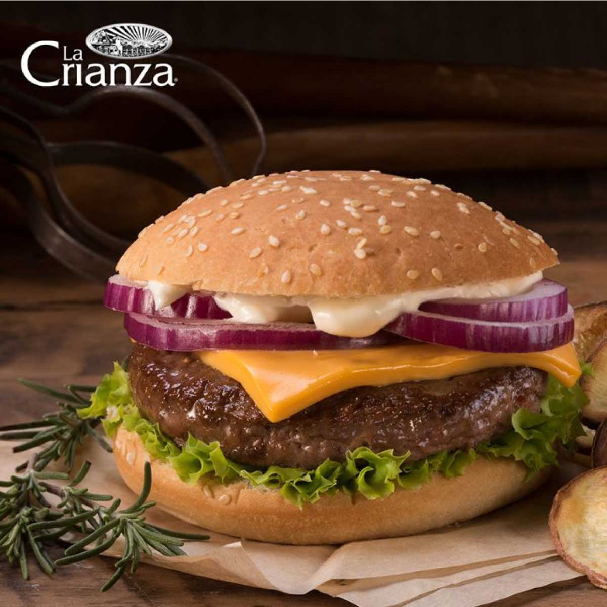 Hamburguesa de vacuno 100g - La Crianza