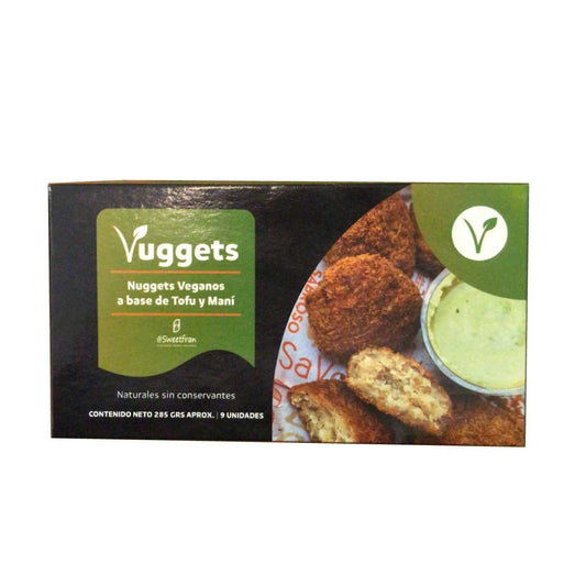 Vuggets nuggets veganos a base de tofu y maní 285gr - Sweetfran